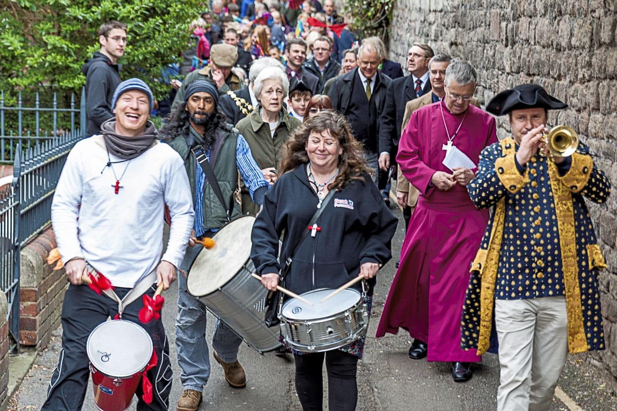 Hereford River Carnival 2016 Foot procession