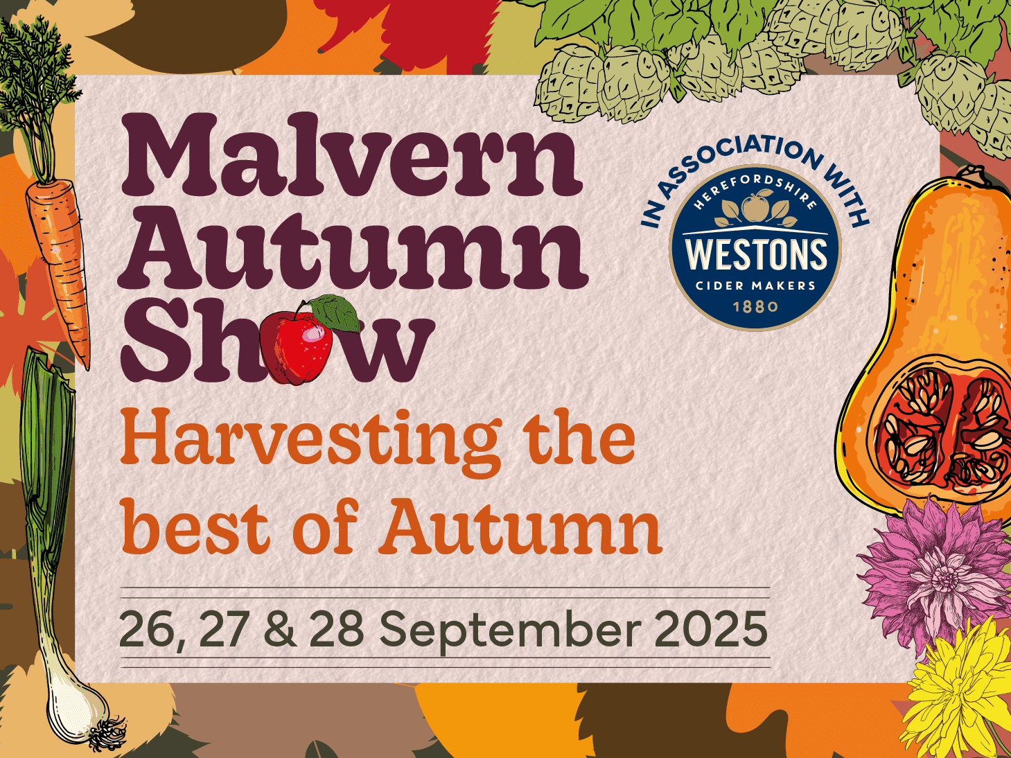 New web event image Malvern Autumn Show